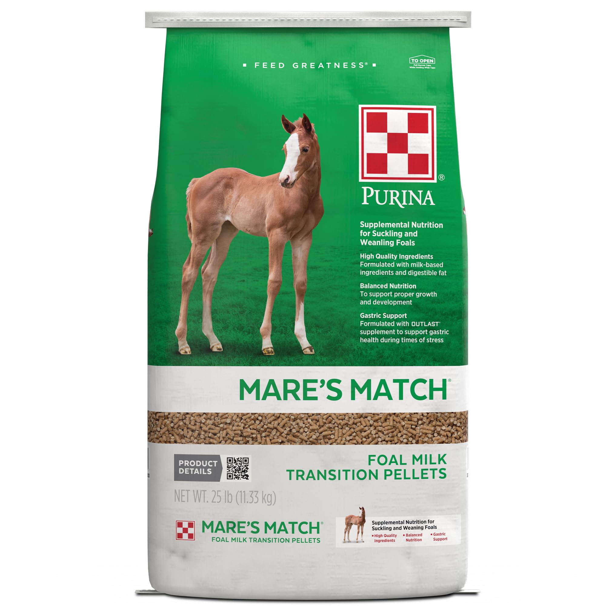 Mare's Match Pellet 25#