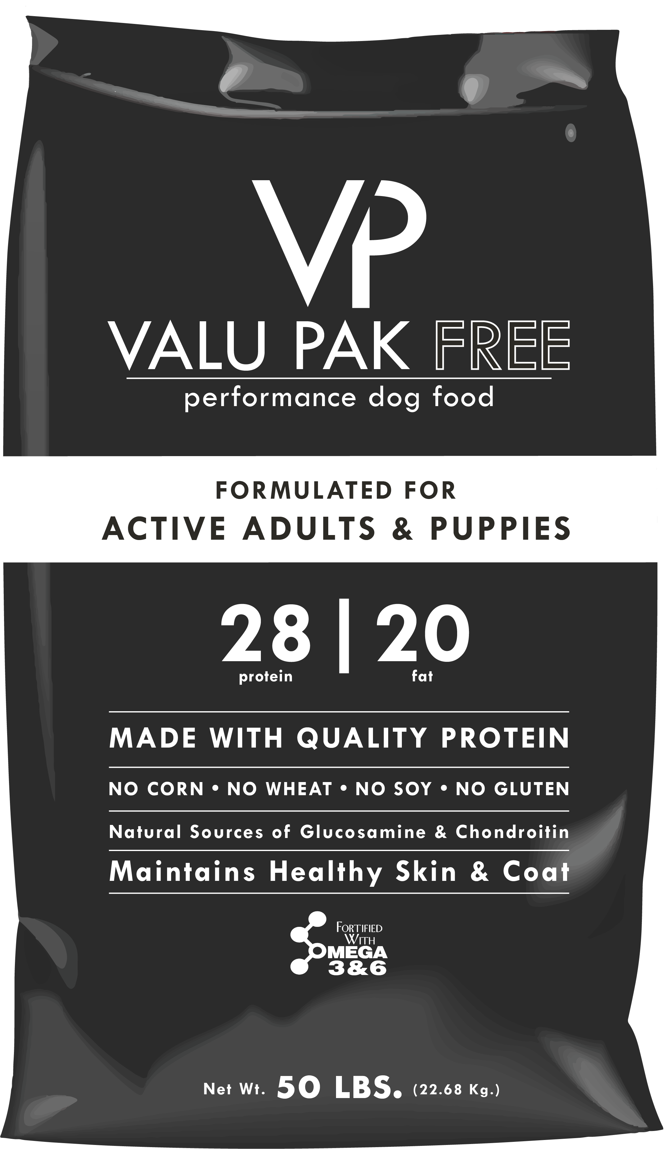 Valu Pak "Free" 28-20 Dog Black