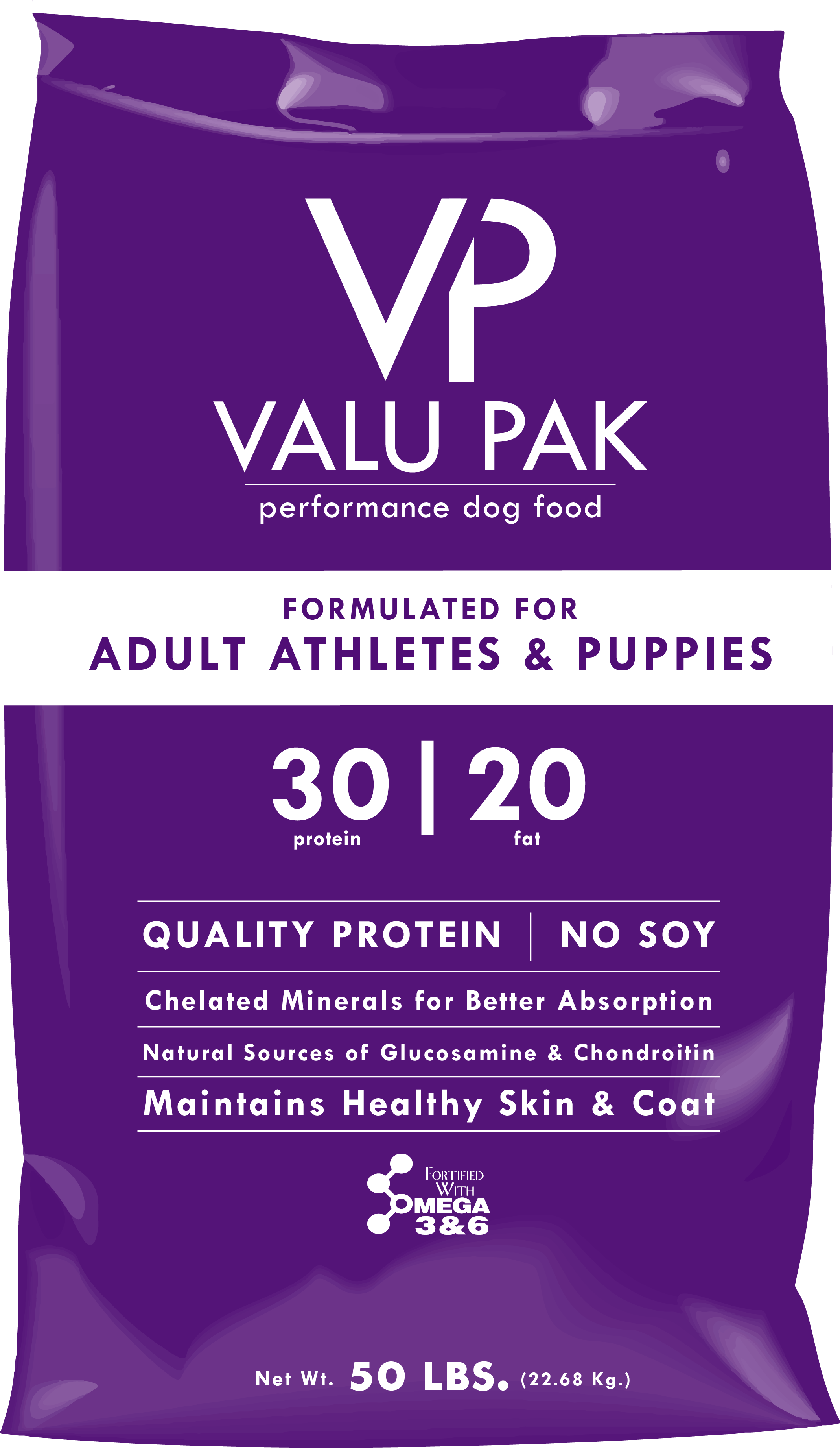 Valu Pak Puppy 30-20 Dog Purple
